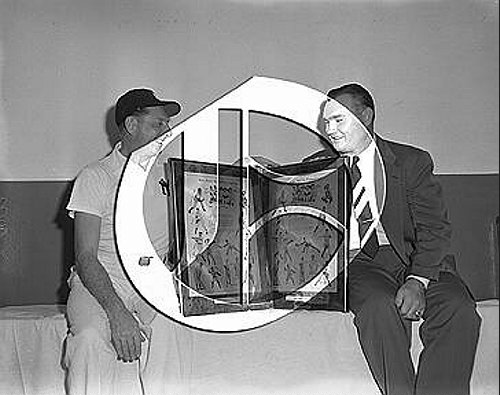 Gus Mauch and Johnny Mize54N0150